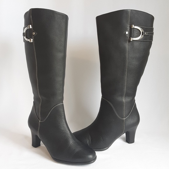 Ros Hommerson Shoes - Ros Hommerson Wide Calf Black Zipper Boots